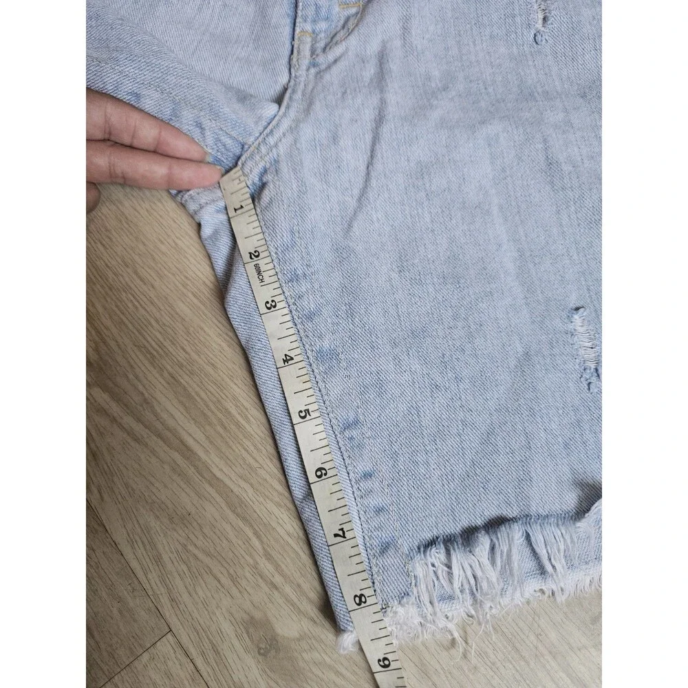 Vintage American Eagle Women Demin Short Size 10 - Picture 5 of 6